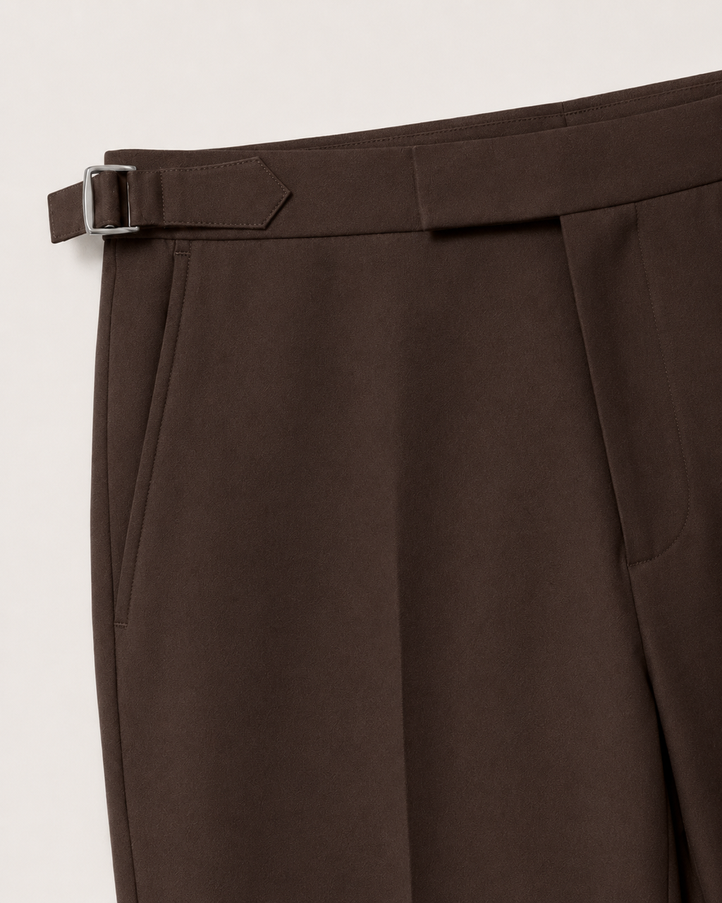 Pantalón Ajustable Marrón Chocolate