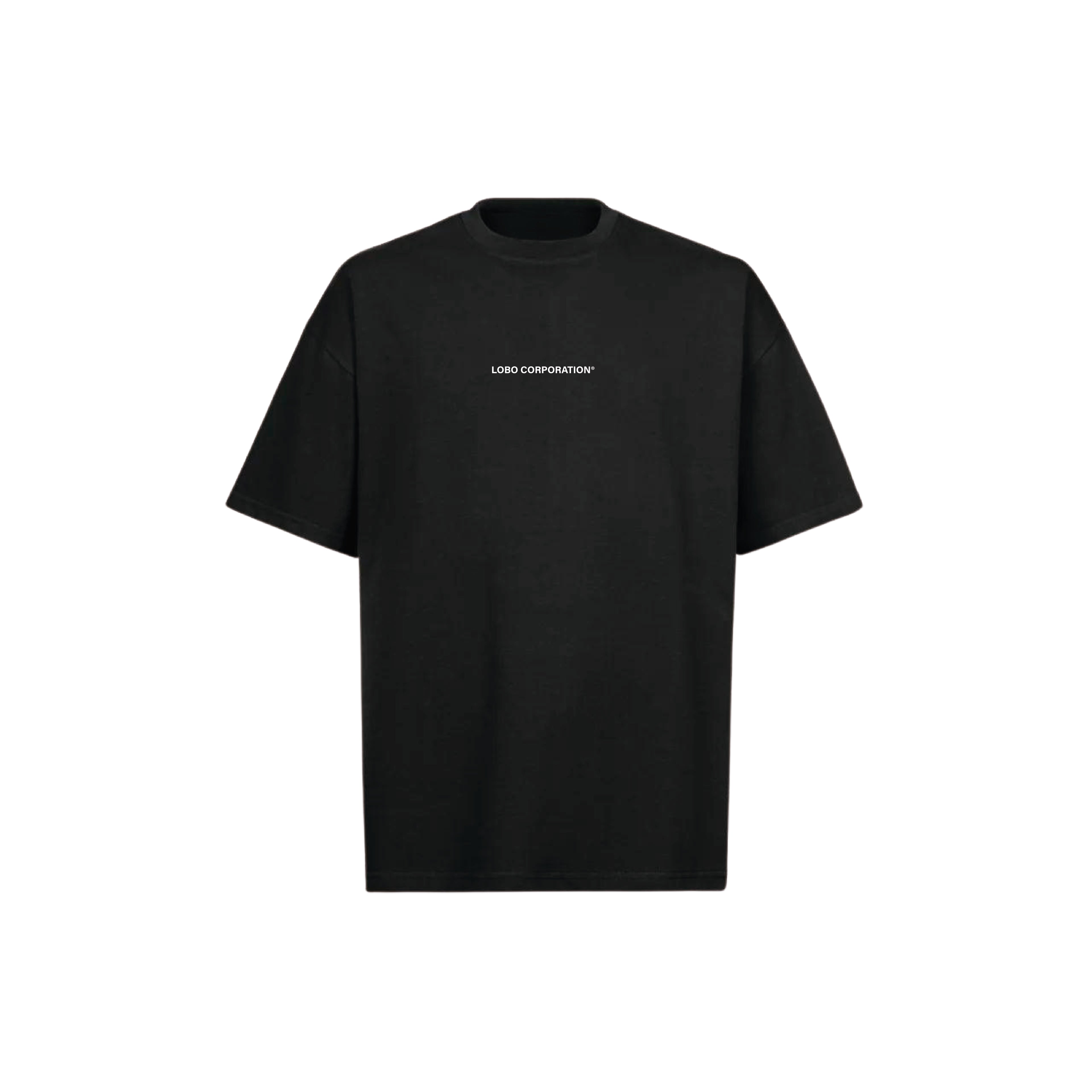 Lobo Corporation Basic Center Oversized Tee