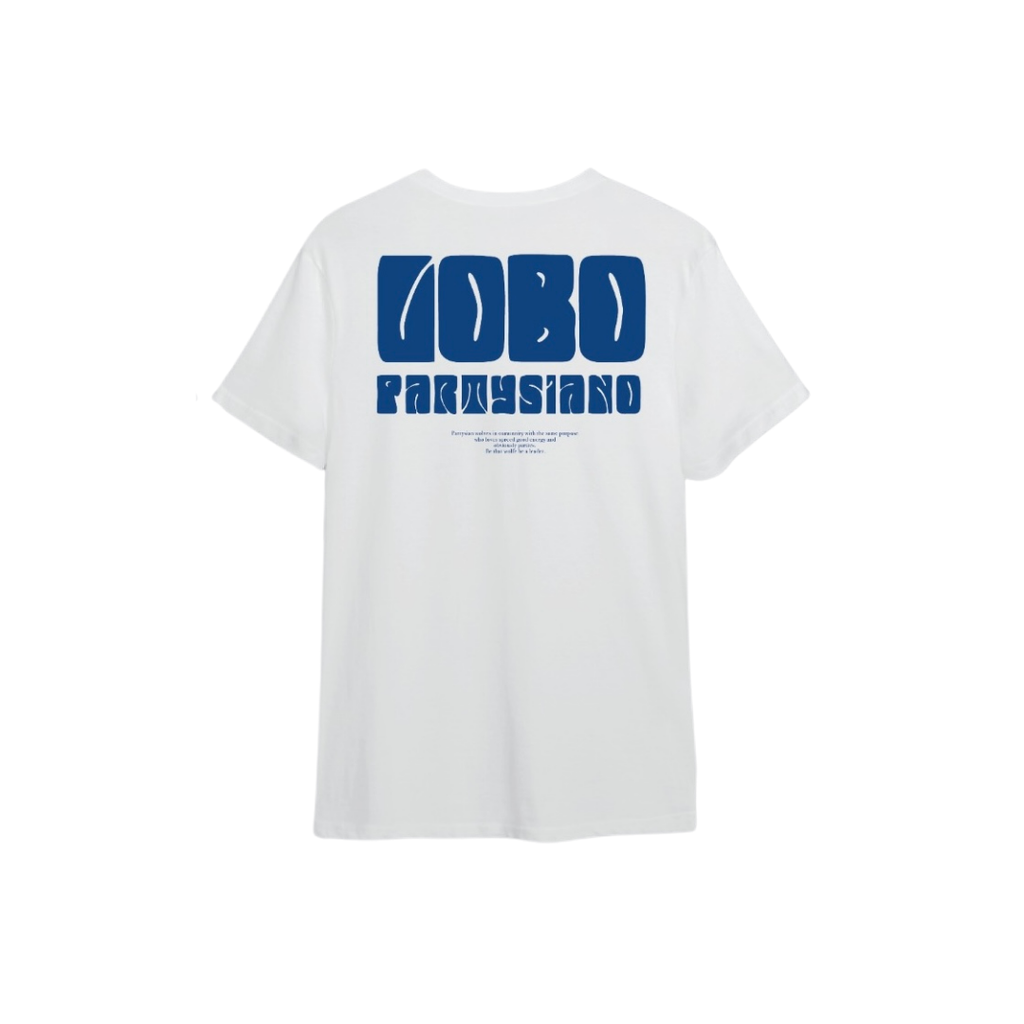 Partysiano White Slim Tee