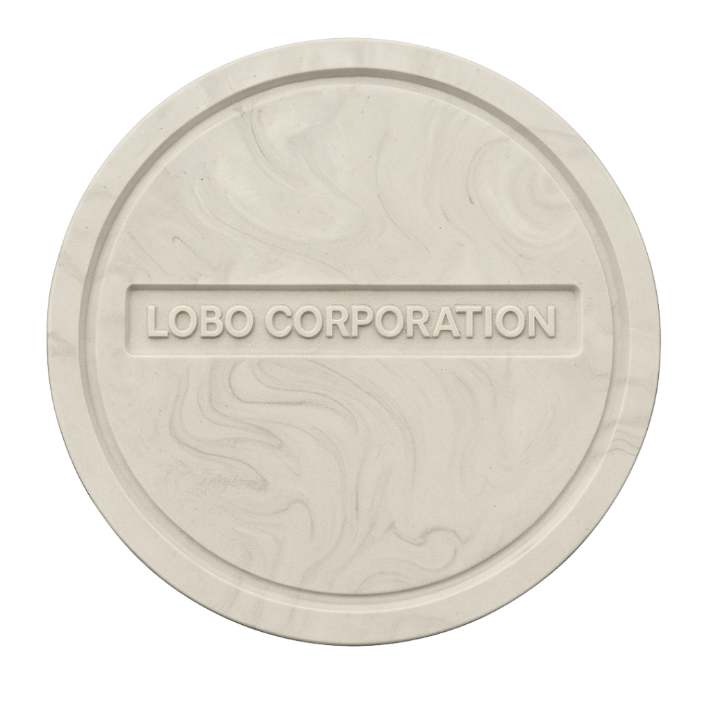 Lobo Corp Mini Round Tray