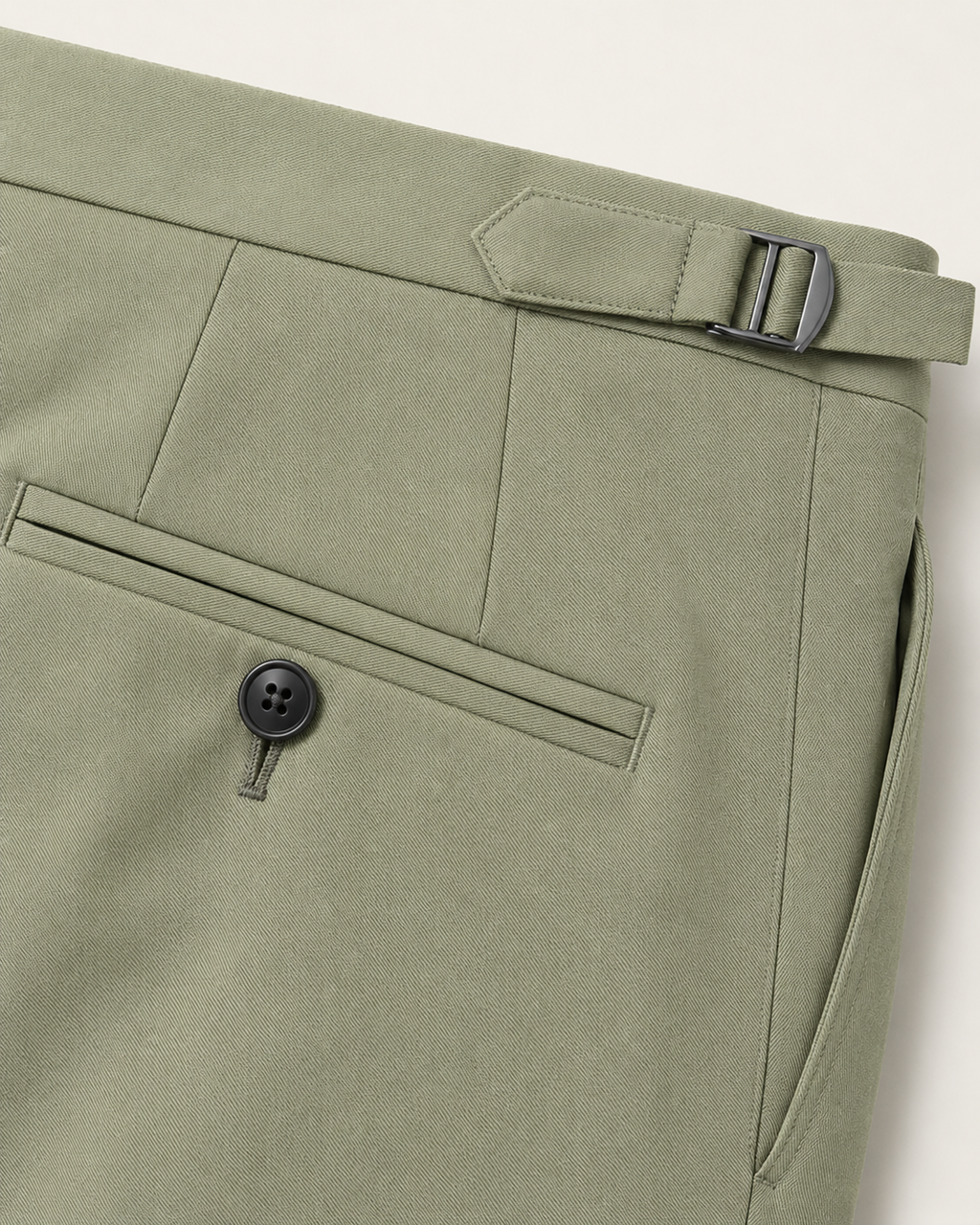 Pantalón Ajustable Anti Arrugas Verde LC