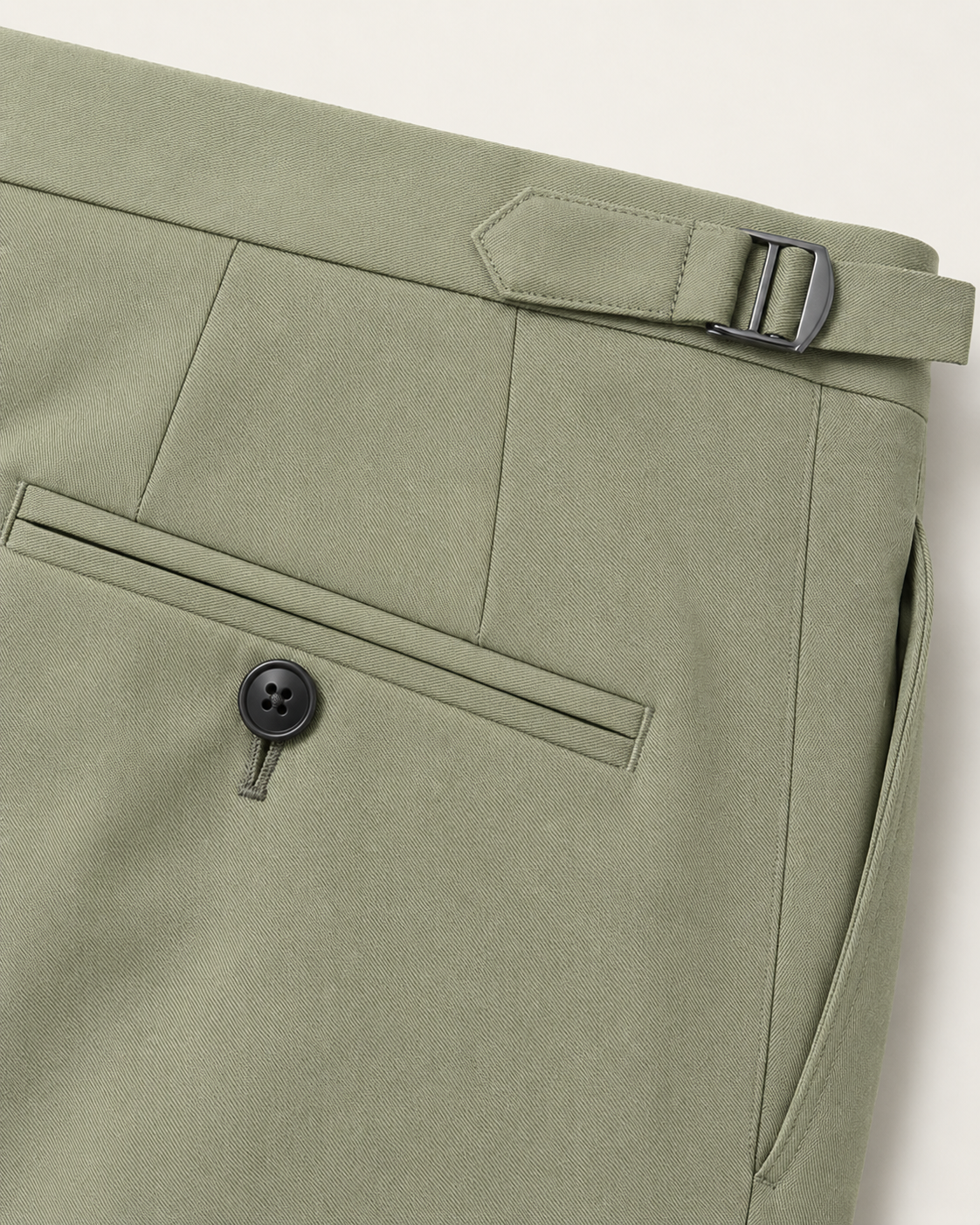 Pantalón Ajustable Anti Arrugas Verde LC