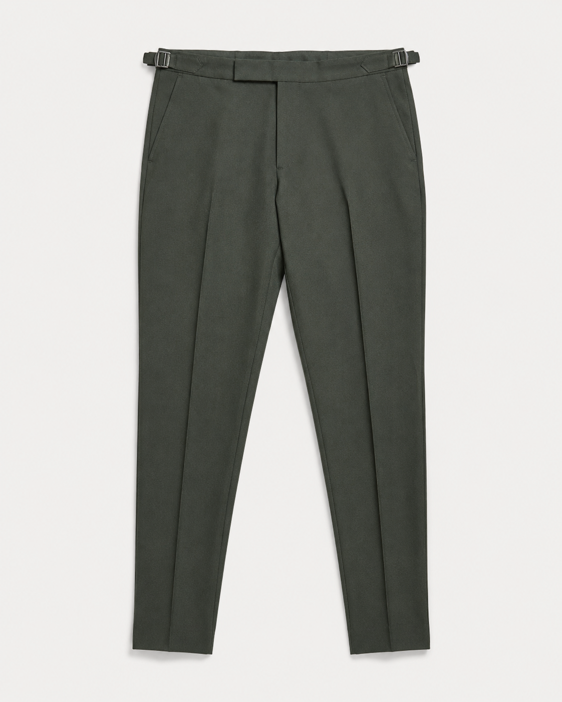 Pantalón Ajustable Anti Arrugas Verde Olivo