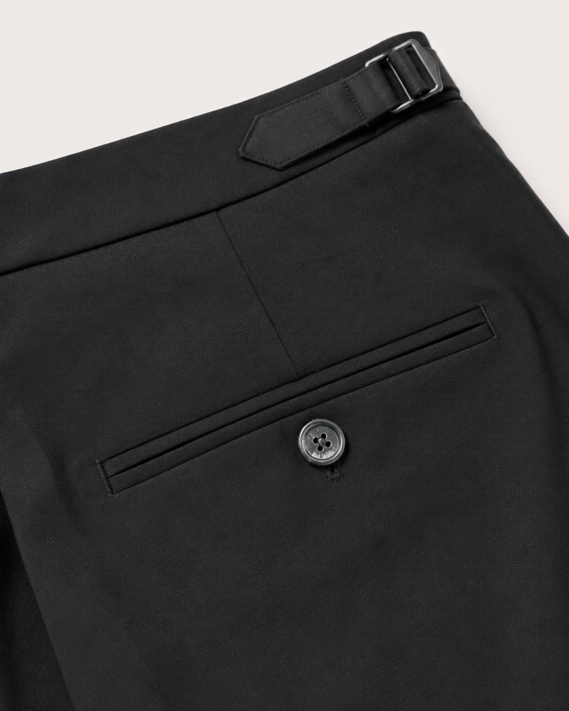 Pantalón Ajustable Anti Arrugas Negro