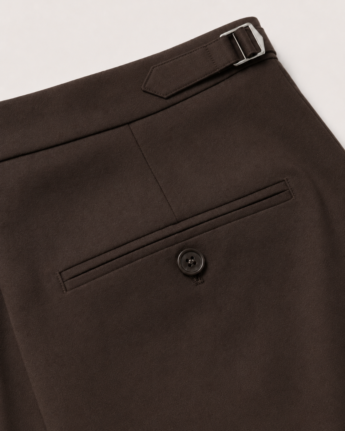 Pantalón Ajustable Marrón Chocolate
