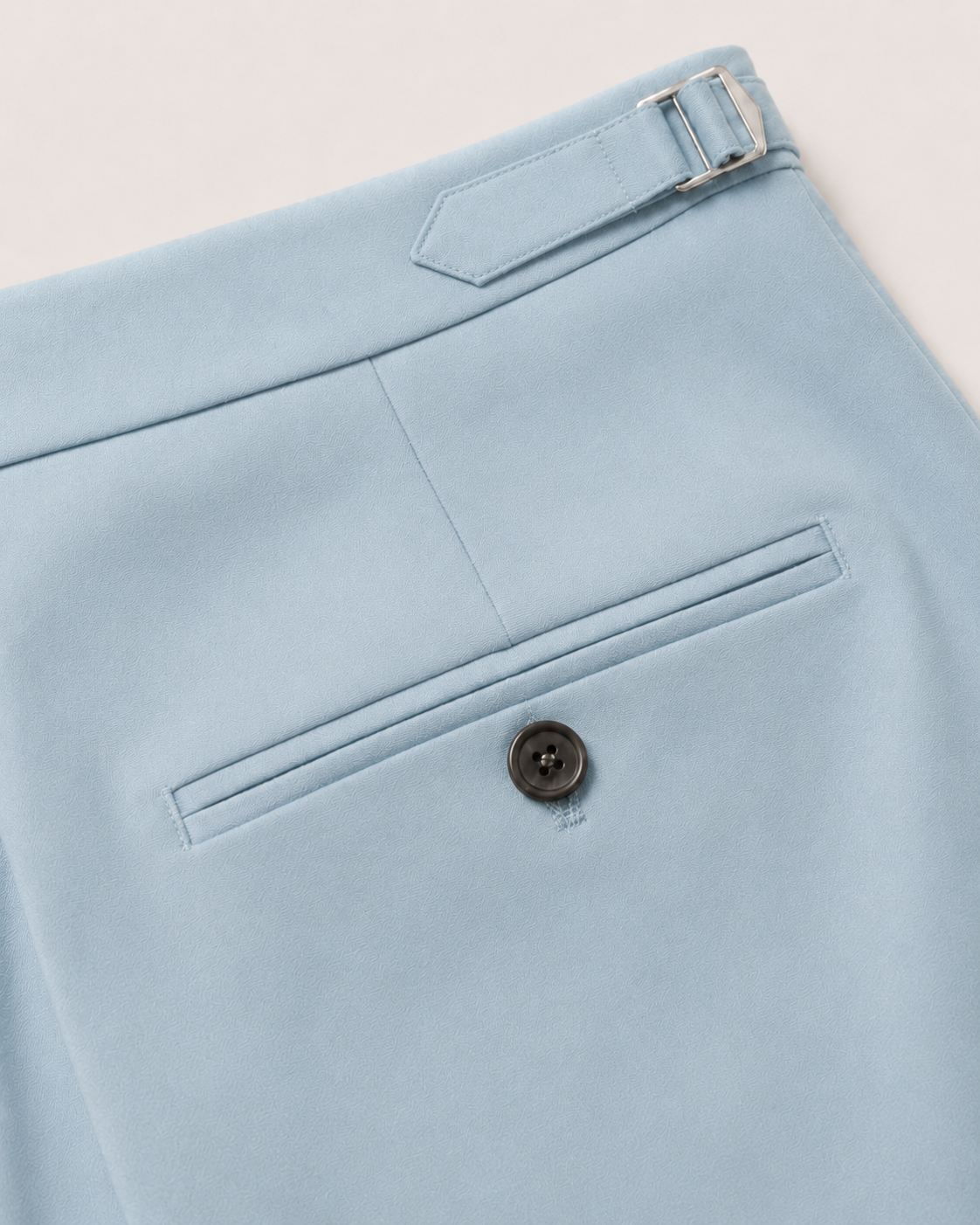 Pantalón Ajustable Anti Arrugas Azul Cielo