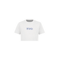 Seashell White Crop Top