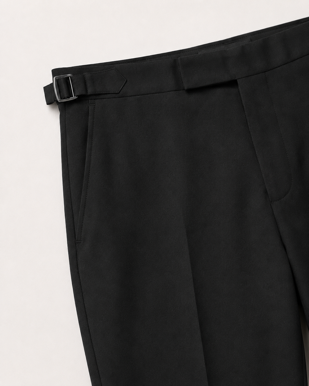 Pantalón Ajustable Anti Arrugas Negro