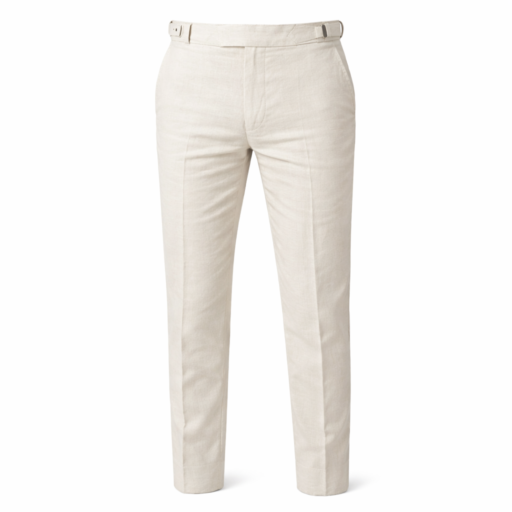 Pantalón de Lino Ajustable