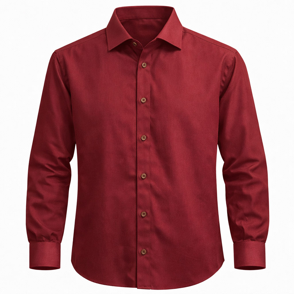 Camisa Algodón Roja