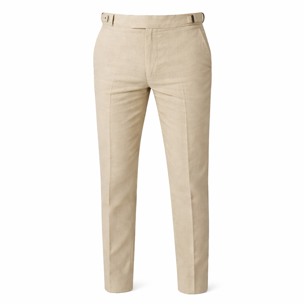 Pantalón de Lino Ajustable