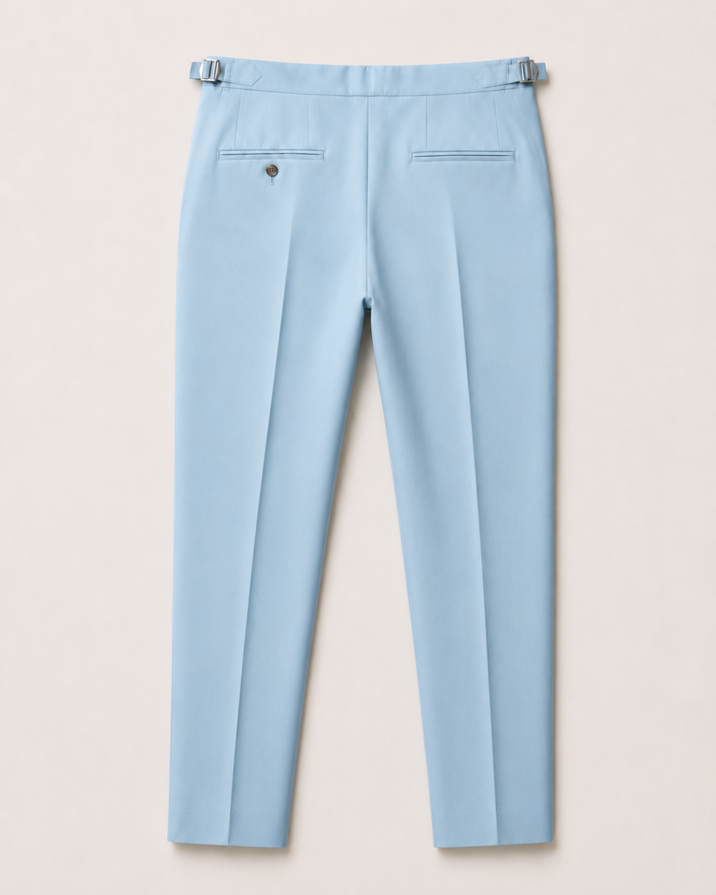 Pantalón Ajustable Anti Arrugas Azul Cielo