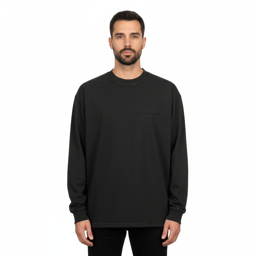 Lobo Corporation Black Sweatshirt