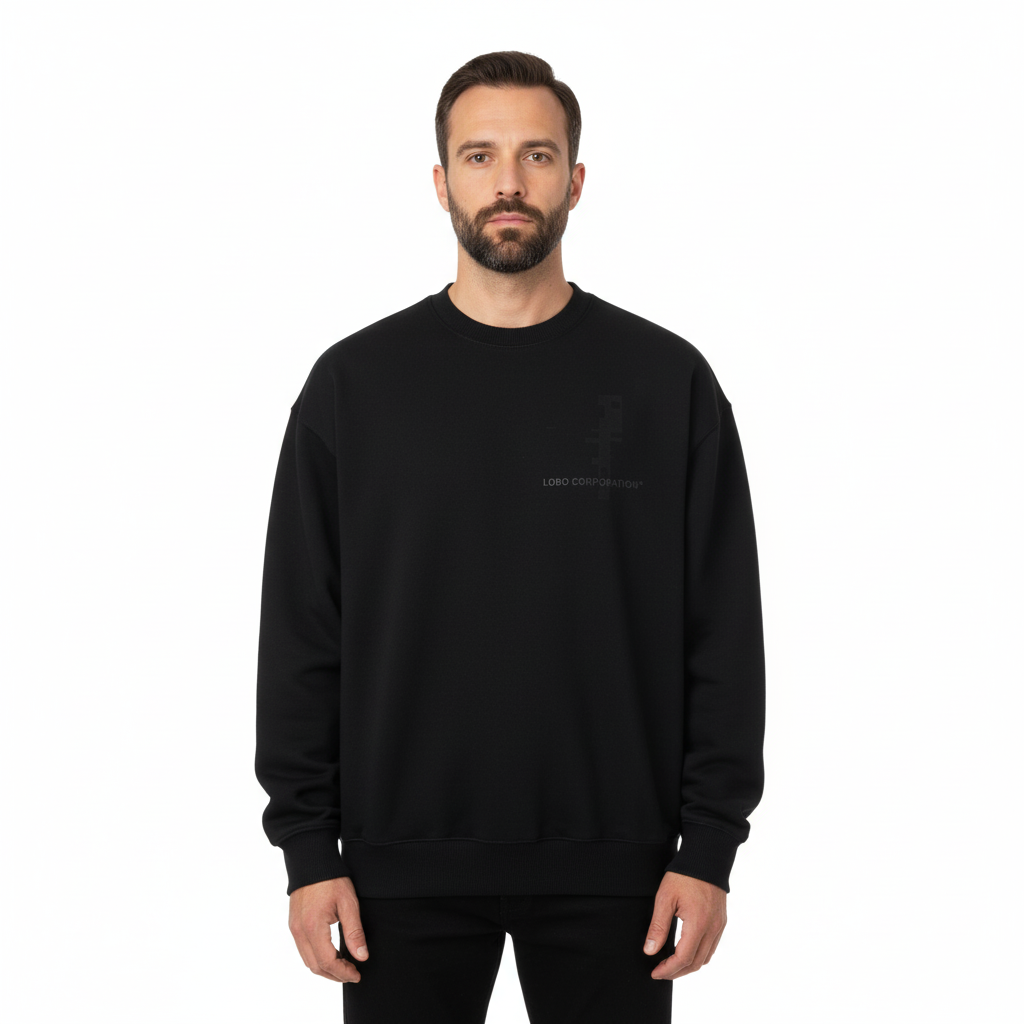 Lobo Corporation Black Sweatshirt