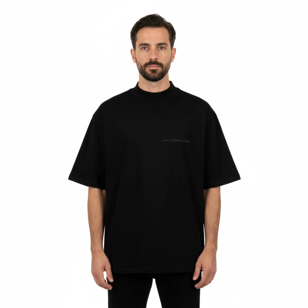 Lobo Corporation Mock Neck