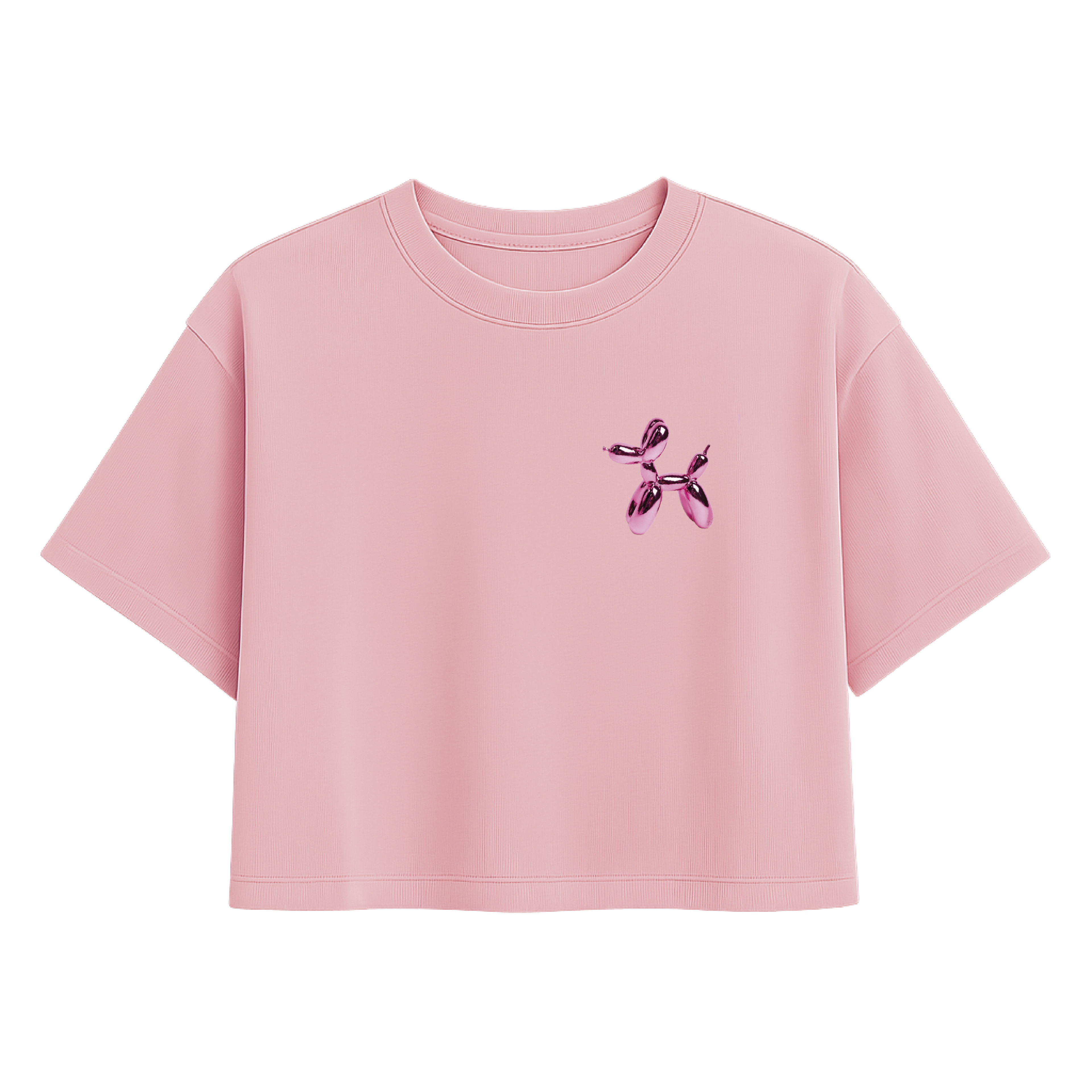 Wolfbitch Pink Crop Top