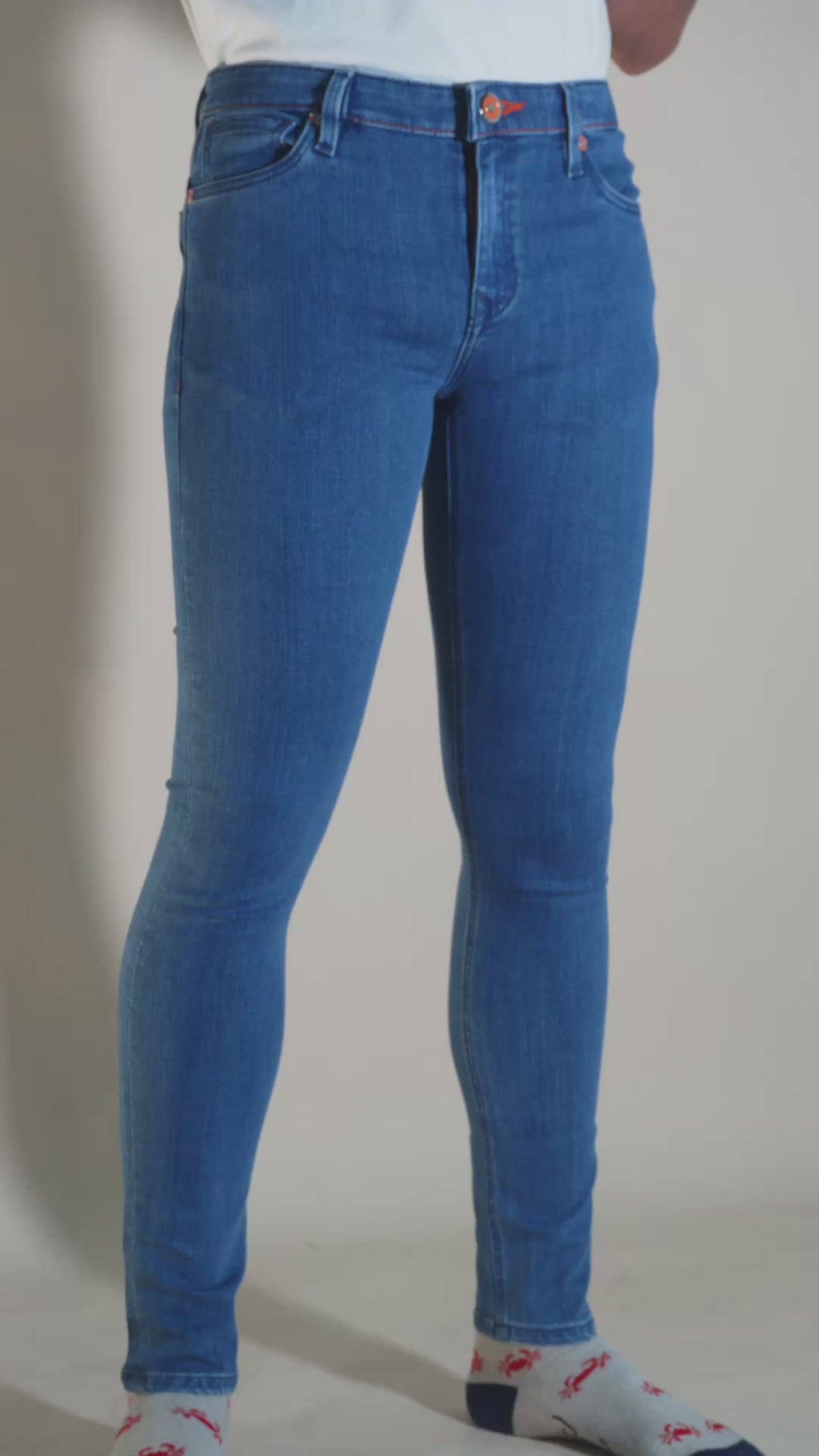 Jeans Brancco Blue/Orange